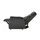 Hukla Fernsehsessel Dean Leder 70 x 107 x 88 cm Schwarz elektrisch