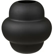 House Nordic Vase Schwarz 21 cm | (H)20 x 21 Gr.: onesize