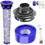 kiimsin Ortviai Ersatz-hepa-filter für Dyson V7 V8 Staubsauger Lila/weiß