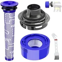 kiimsin Ortviai Ersatz-hepa-filter für Dyson V7 V8 Staubsauger Lila/weiß