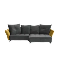 Sofa.de Ecksofa ¦ grau ¦ Maße (cm): B: 290 H: 80 T: 175