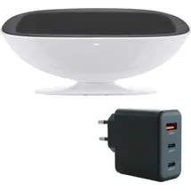 LAVA Music Ladestation Space Charger 36 grau mit Netzteil, - Grau