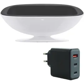 LAVA Music Ladestation Space Charger 36 grau mit Netzteil, - Grau