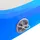 vidaXL Aufblasbare Gymnastikmatte mit Pumpe 800x100x15 cm PVC Blau