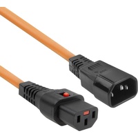 IEC Lock Diverse Electronics T12-C13, Orange C13-Koppler