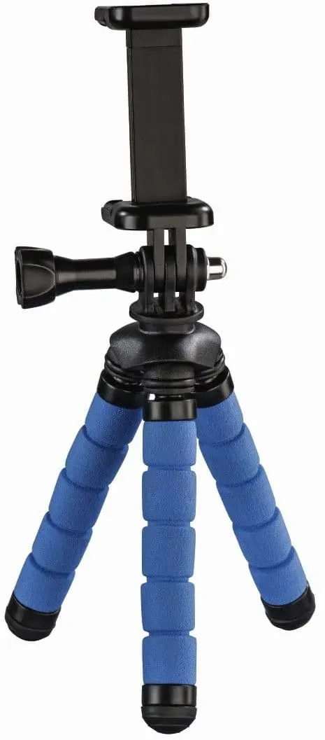 004610 Flex 3 Bein(e) Stativ Smartphone-/Action-Kamera  (Schwarz, Blau) 004610 Flex 3 Bein(e) Stativ Smartphone-/Action-Kamera  (Schwarz, Blau)