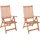 Merxx Vitoria Klappsessel 59 x 27 x 101 cm braun 2 St.