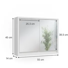 Vicco Mila 55 cm weiß