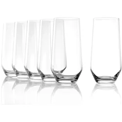 STÖLZLE LAUSITZ Serie QUATROPHIL / REVOLUTION Longdrinkglas 6 Stück Inhalt 390 ml