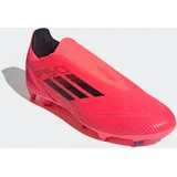 Adidas Fußballschuh ADIDAS PERFORMANCE "F50 LEAGUE LACELESS FG/MG" Gr. 46, rot (turbo / aurbla platinmet) Schuhe