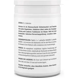 VITA-WORLD Vitaworld D(+)Galactose Pulver 250 g