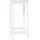 vidaXL Bartisch 50 x 50 x 110 cm Weiß