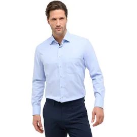 Eterna Modern-Fit Hemd Blau 42