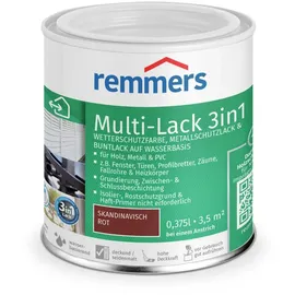 Remmers Multi-Lack 3in1 Skandinavisch Rot 0,375 l