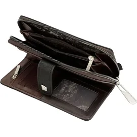Anekke Core Mantle Wallet Portemonnaie braun