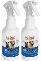 Clement Thekan Spray Anti-Puces Anti-Tiques Chien Chat 100ml 2x100 ml