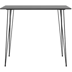 vidaXL 3-tlg. Bar-Set Schwarz