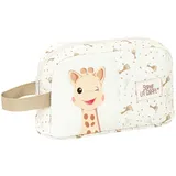 Vulli SOPHIE LA GIRAFE HONEY - Thermo-Frühstückstasche, Thermo-Frühstück, Qualität und maximale Widerstandsfähigkeit, für Mahlzeiten, Erholung, 21,5 x 6,5 cm, hellbeige, Hellbeige, Estándar, Casual
