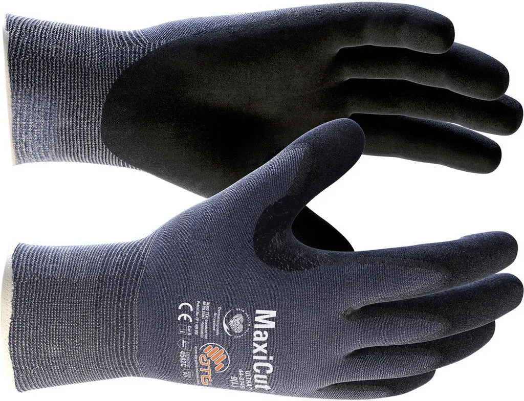 Schnittschutzhandschuh MAXICUT ULTRA ohne Noppen -  11 - grau / schwarz