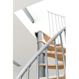 Minka Spindeltreppe Metallica Smart 38 305,5 cm Holz/PVC/Stahl