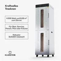 Klarstein Dörrautomat Silber