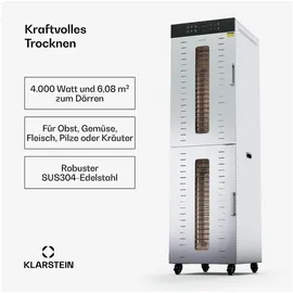 Klarstein Dörrautomat Silber