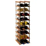 Proregal Weinregal Braun geölt | Flaschenregal
