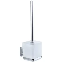 Wenko WC-Garnitur Quadro Silber