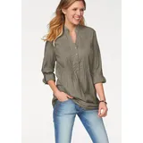 Aniston CASUAL Longbluse grün 38