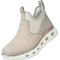 Rieker Schlupfboots, High-Top-Sneaker, Schlupfboots mit elastischem Schaft, beige