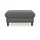 sit&more Stauraumhocker Maggiore 102 x 48 x 67 cm Grau