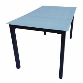 VCM Gartentisch 140 x 80 x 73 cm Anthrazit/Grün