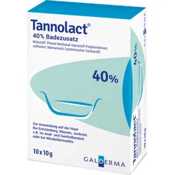 Tannolact Badezusatz 10X10 g