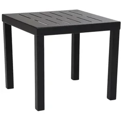 Brafab Beistelltisch BELFORT 50x50x50 cm, Aluminium Schwarz - Abverkauf