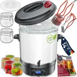 Kesser Einkochautomat 2000W 27L LCD-Display Glühweintopf Heißgetränkeautomat