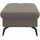 sit&more Polsterhocker Amica mit Stauraum 102 x 47 x 69 cm Grau