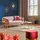 Actona Chesterfield Sofa Stoff 3-Sitzer Rosa