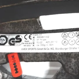 Uvex Finale 2.0 56-61 cm black matt 2024