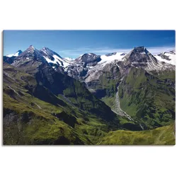 Artland Wandbild »Berge rund um den Großglockner«, Berge, (1 St.), als Leinwandbild, Poster in verschied. Größen Artland Farbe Bild(er): naturfarben