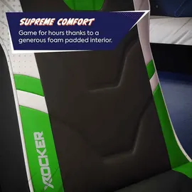 X Rocker Shadow 2.0 Gaming-Stuhl Grün PC