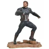 Diamond Select Captain America Sammelfigur 23 cm - Weiß/Mehrfarbig