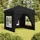 Schwarz 2 x 2 m