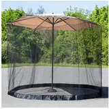 Onvaya ONVAYA® Insektenschutznetz für den Sonnenschirm ǀ für viele Schirmtypen geeignet ǀ atmungsaktiv und lichtdurchlässig ǀ einfache Anbringung ǀ Moskitonetz für Sonnenschirme