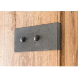 WIMEX Drehtürenschrank Cork 135 x 199 x 58 cm Braun