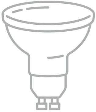 Ampoule LED, GU10, 6,2 Watt, 5.4 cm