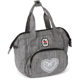 Bayer Chic 2000 CHIC2000 Puppen, Wickeltasche für Puppenzubehör, Puppentasche, Jeans, Grey