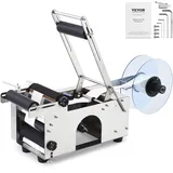 Vevor Halbautomatischer MT-50 Flaschen Etikettiermaschine Etikettenapplikator