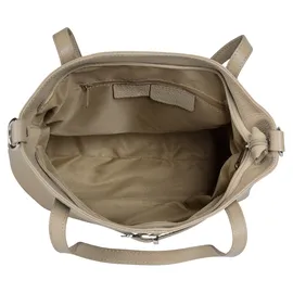 Cluty Shopper Leder Beige