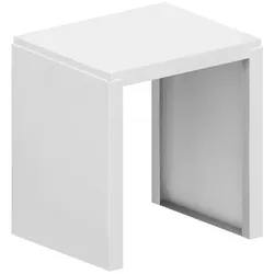 Zeus Big Irony Hocker, 44 x 36 cm, weiß