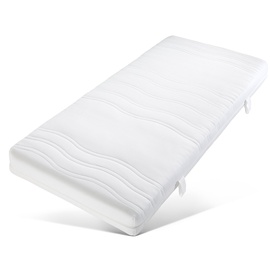 Beco Komfortschaummatratze »Maxi Sleep KS«, 21 cm hoch, Raumgewicht: 28 kg/m3, (1 St.), weiß
